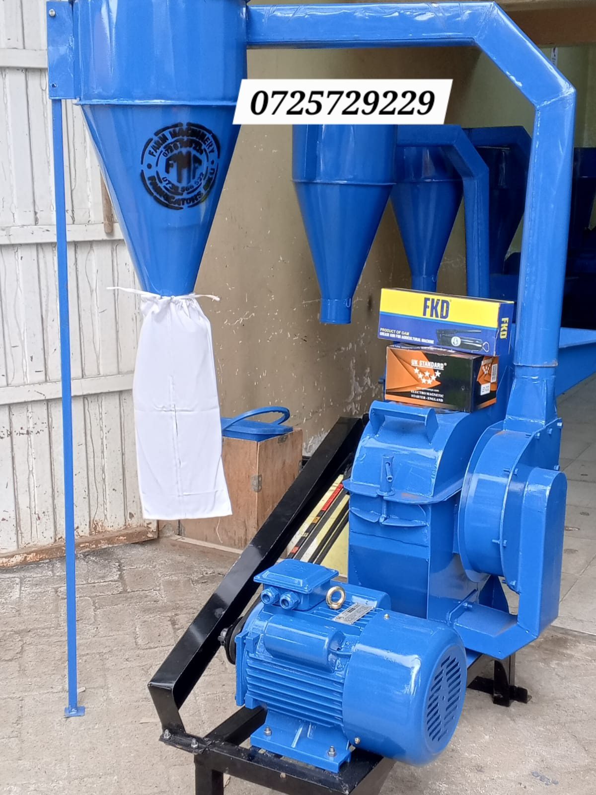 Grade 2,10hp electric poshomill.