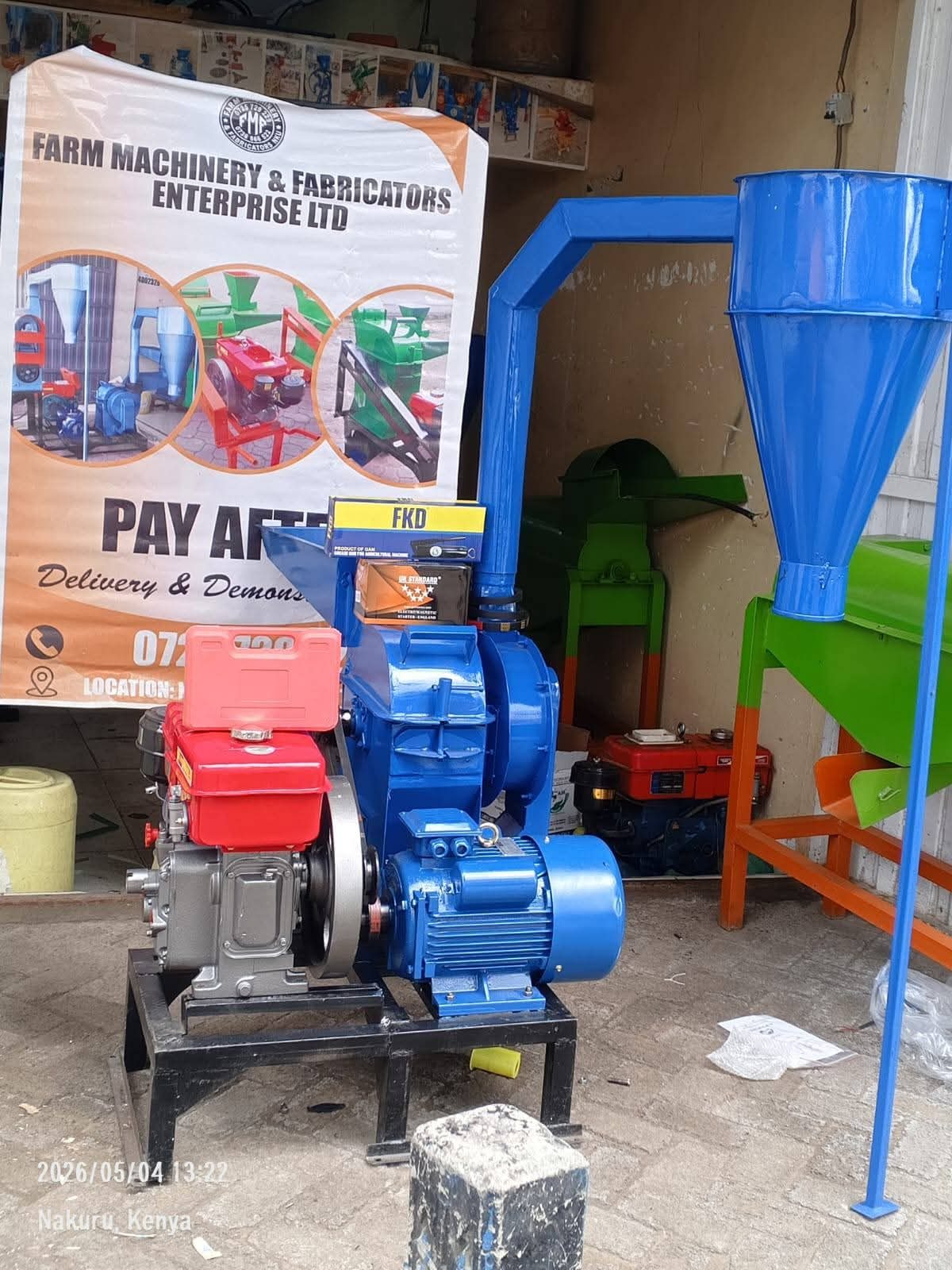 Grade 2 Electric and Diesel Powered Poshomills