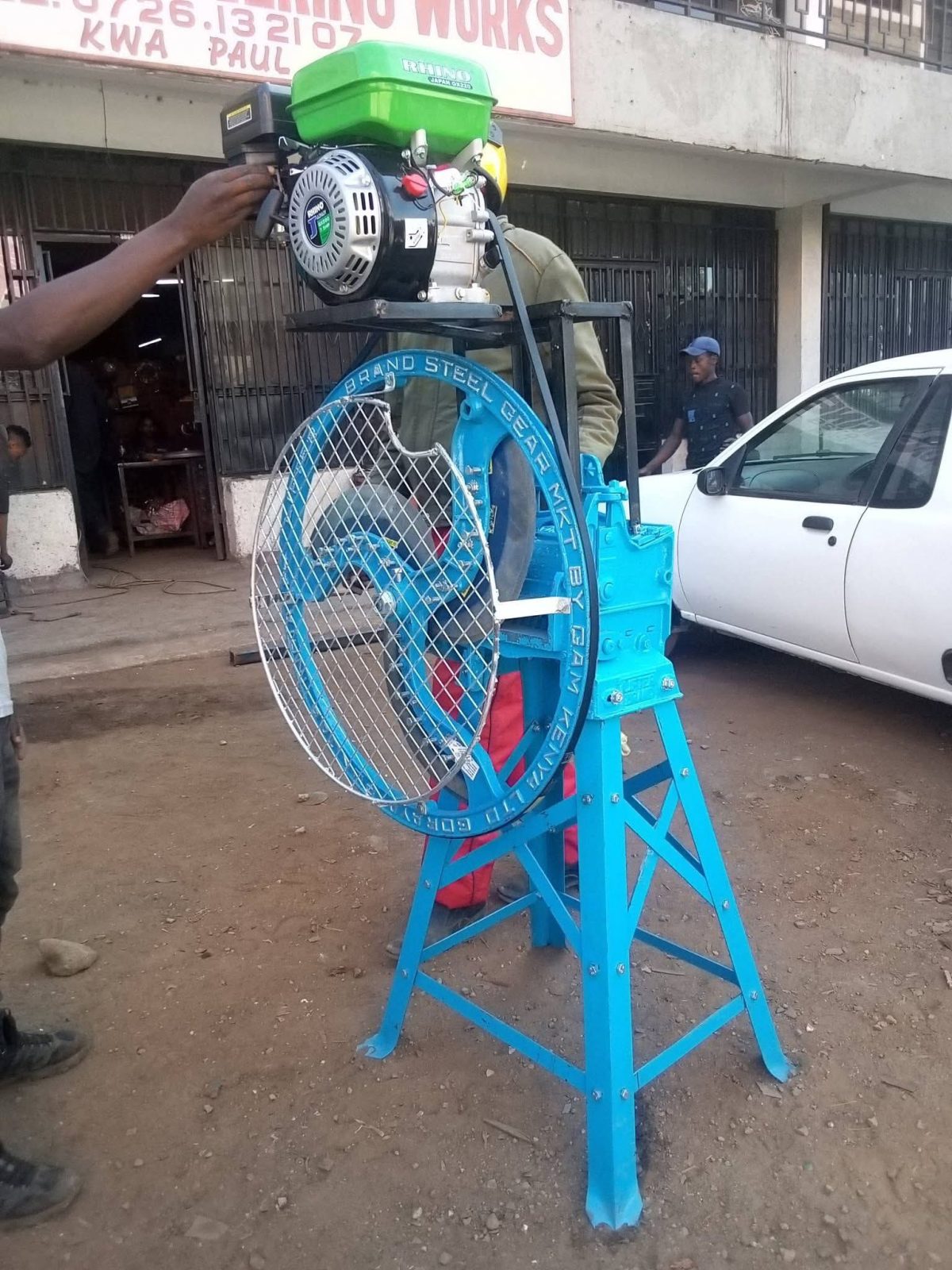 3-Blade Chaff Cutter