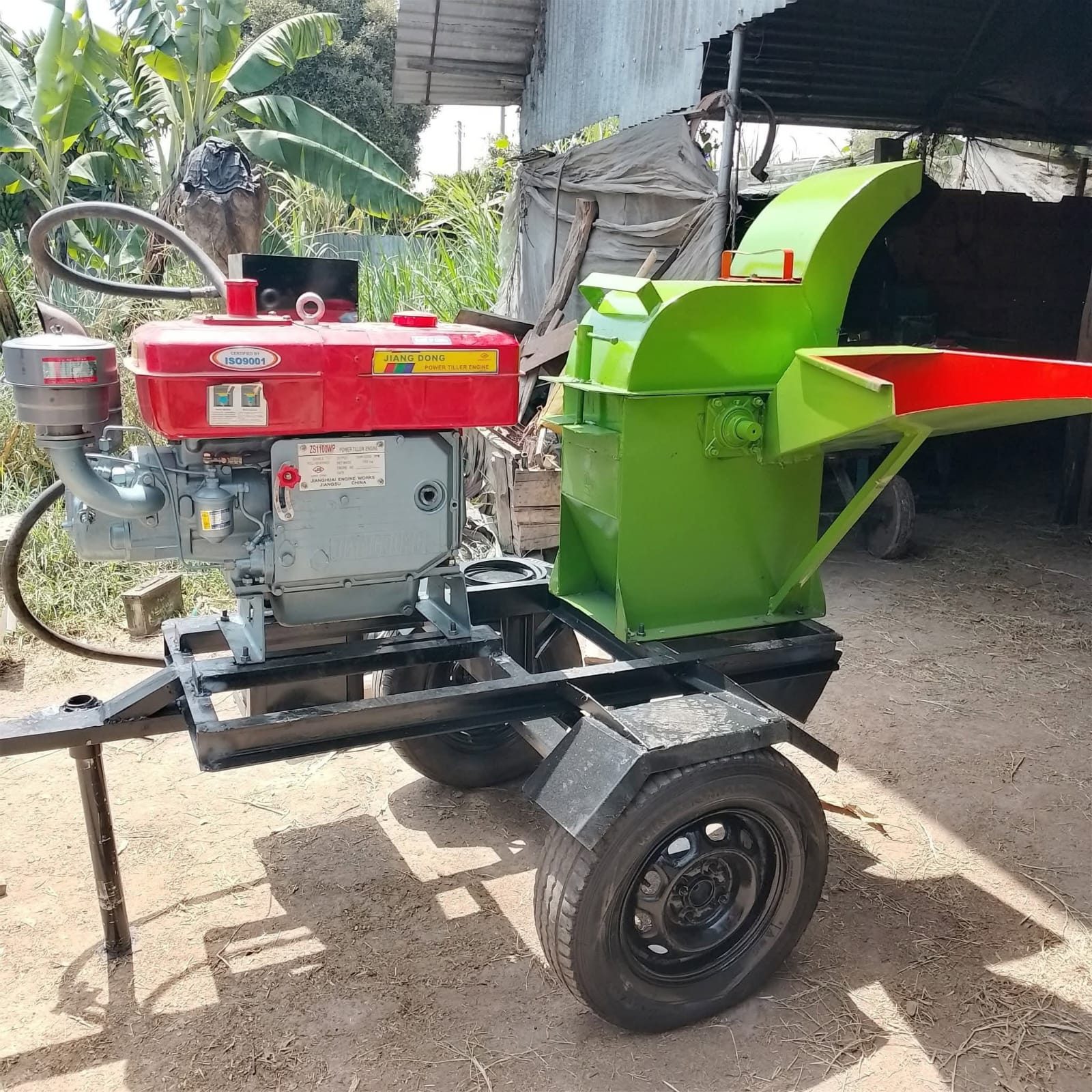 22HP Diesel Powered Silage chopper