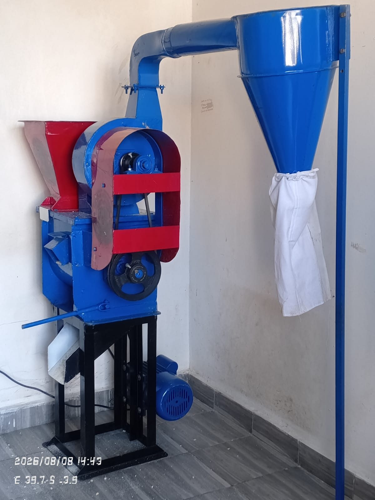 Electric maize huller poshomill.