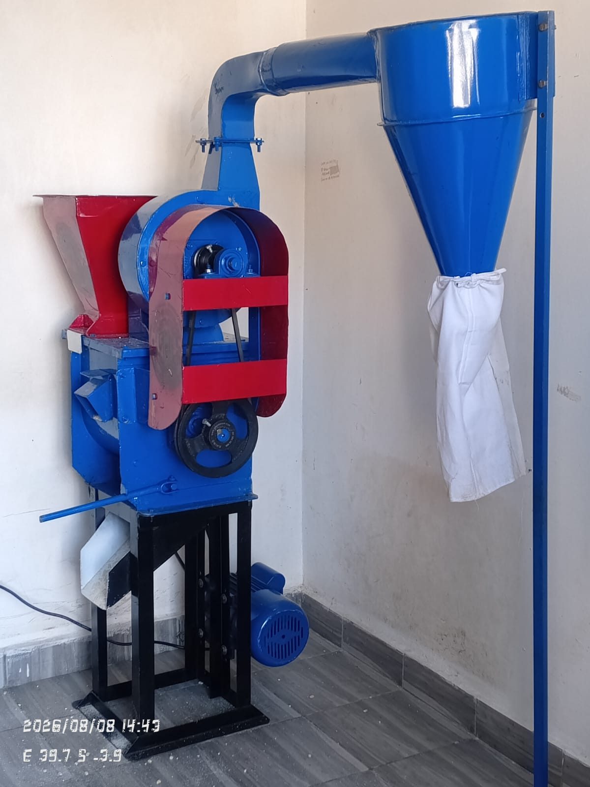 Electric maize huller poshomill.
