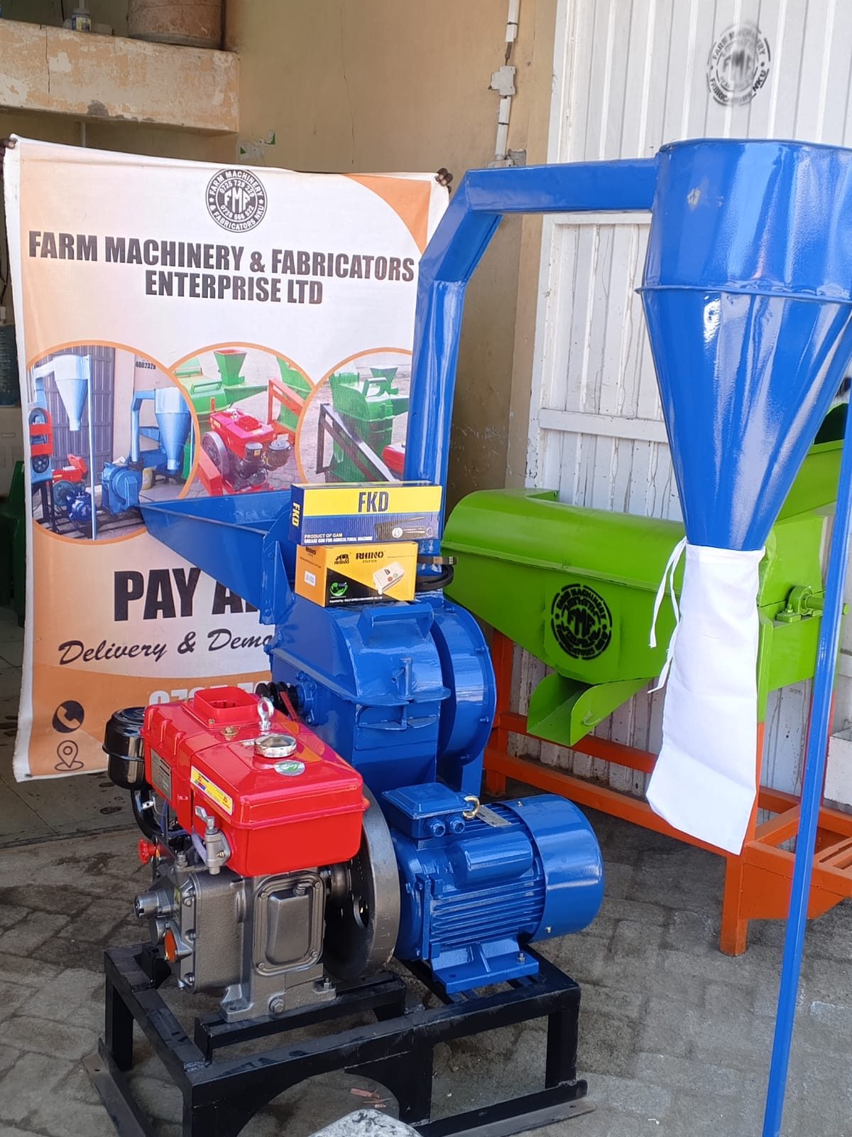Grade 2 Electric and Diesel Powered Poshomills