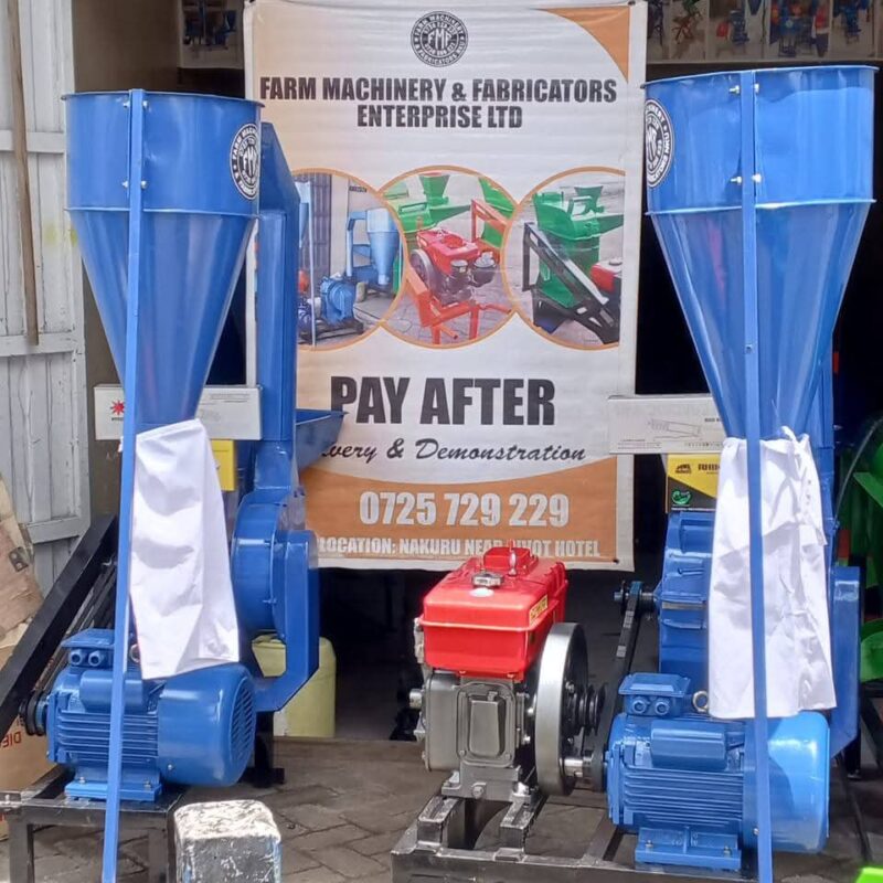 5.5HP SINGLE PHASE ELECTRIC POSHO MILLS.