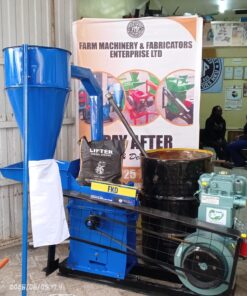 10hp diesel driven posho mill with an Indian engine