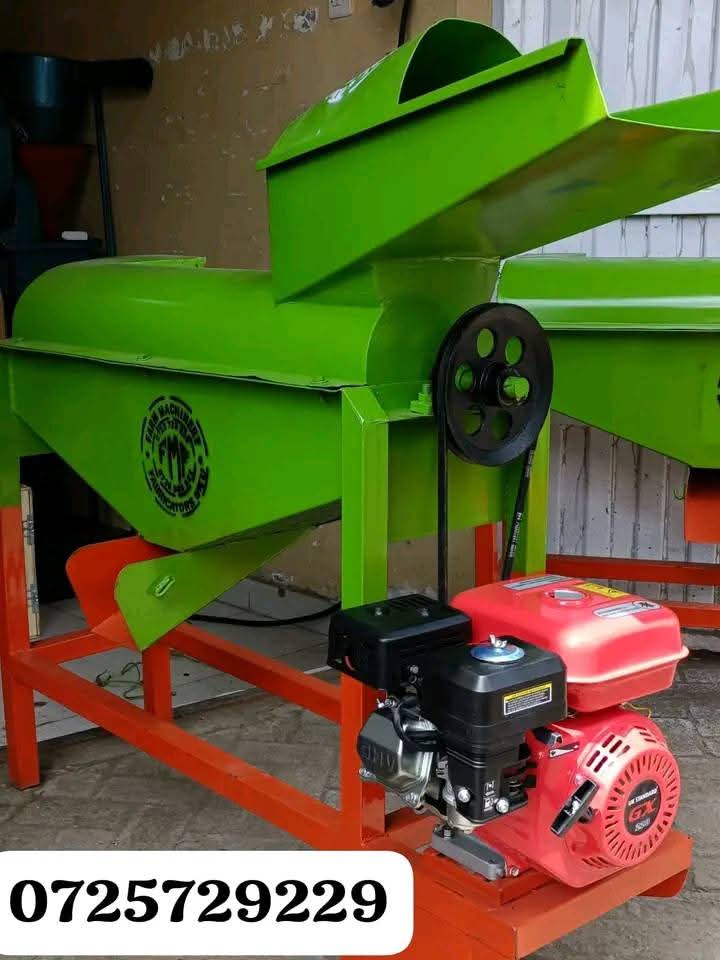 Petrol driven maize sheller machines