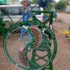 Two blades electric driven chaff cutter machines